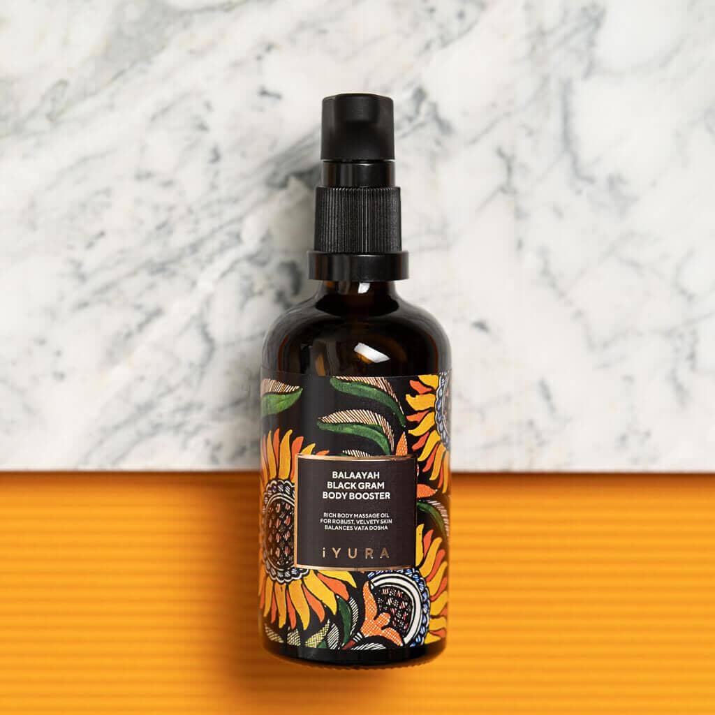 Balaayah Black Gram Body Booster Body Oil iYURA