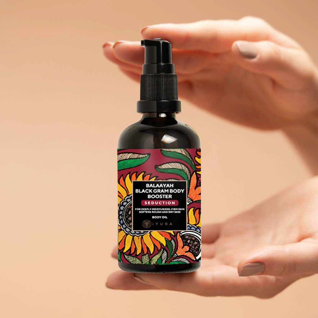 Balaayah Black Gram Body Booster - Seduction Blend Body Oil iYURA