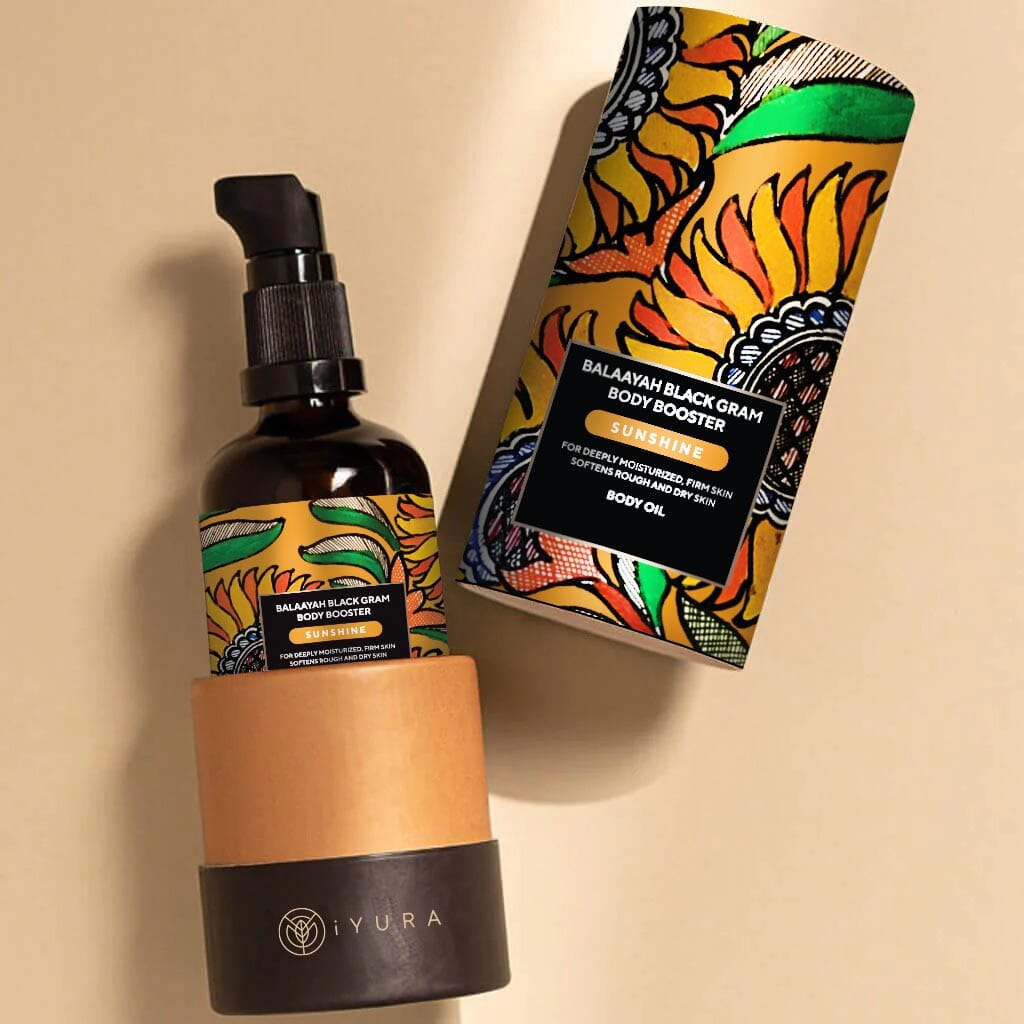 Balaayah Black Gram Body Booster - Sunshine Blend Body Oil iYURA