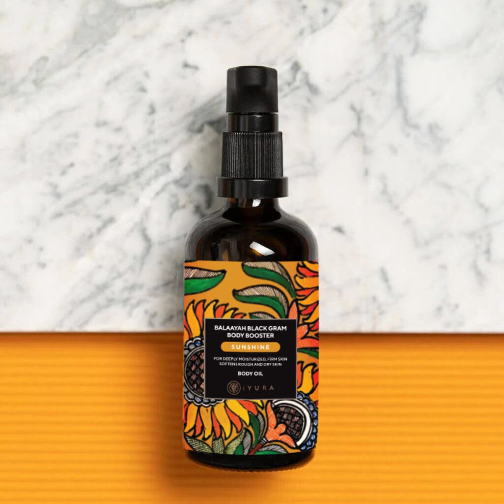 Balaayah Black Gram Body Booster - Sunshine Blend Body Oil iYURA