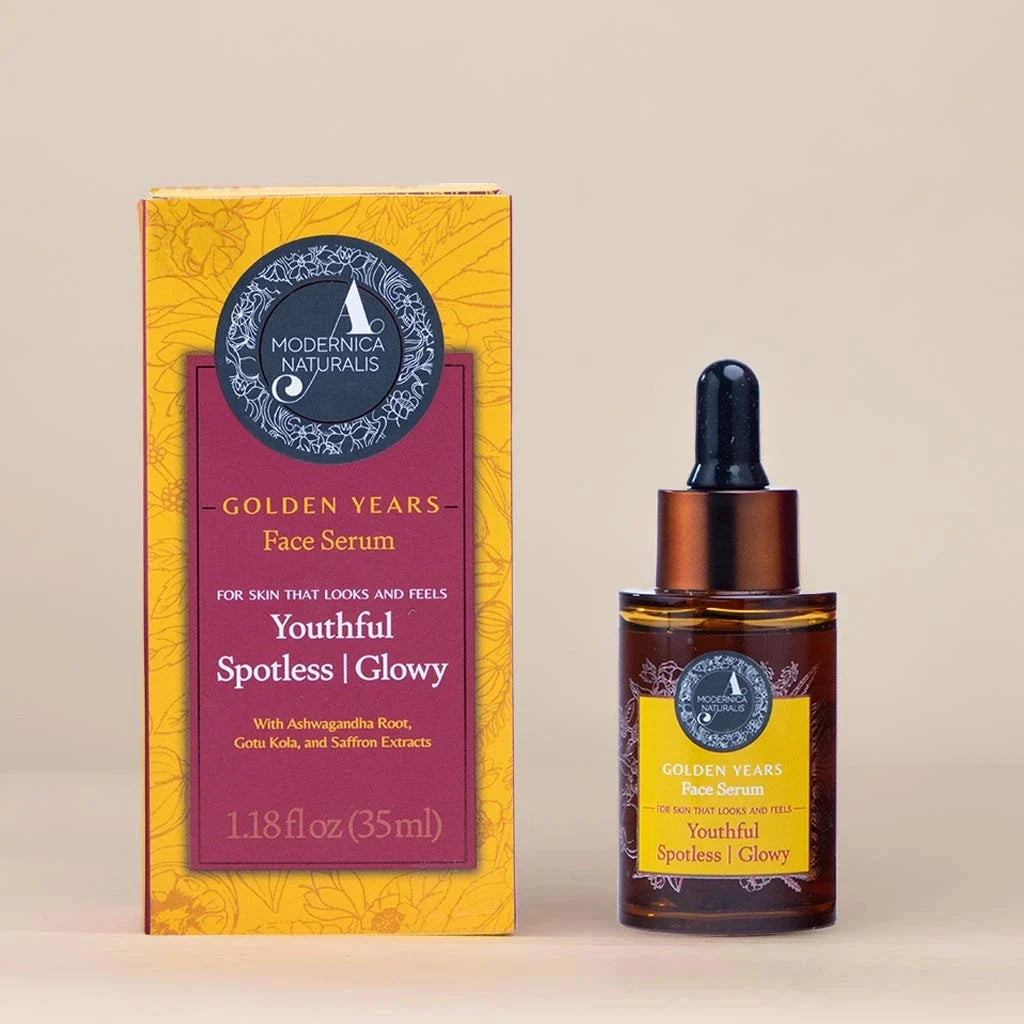 en-Golden Years - Face Serum For Age Spots, Clear Complexion & Unwrinkled-Appearance Face serum A Modernica Naturalis