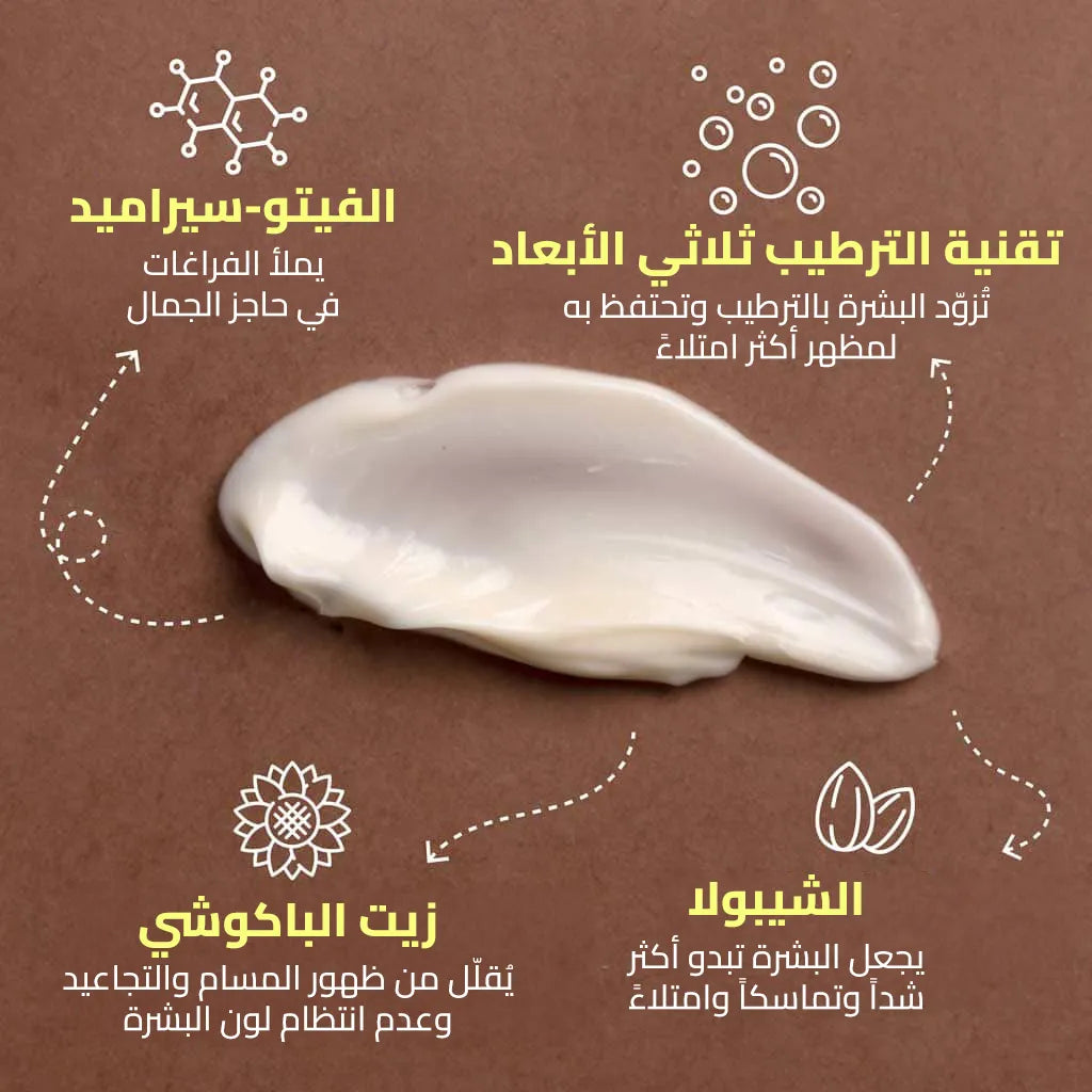Cerabuild Face and Neck Cream - Resurface, Plump & Protect Your Skin with Phyto-Ceramides Lotion & Moisturizer A Modernica Naturalis 