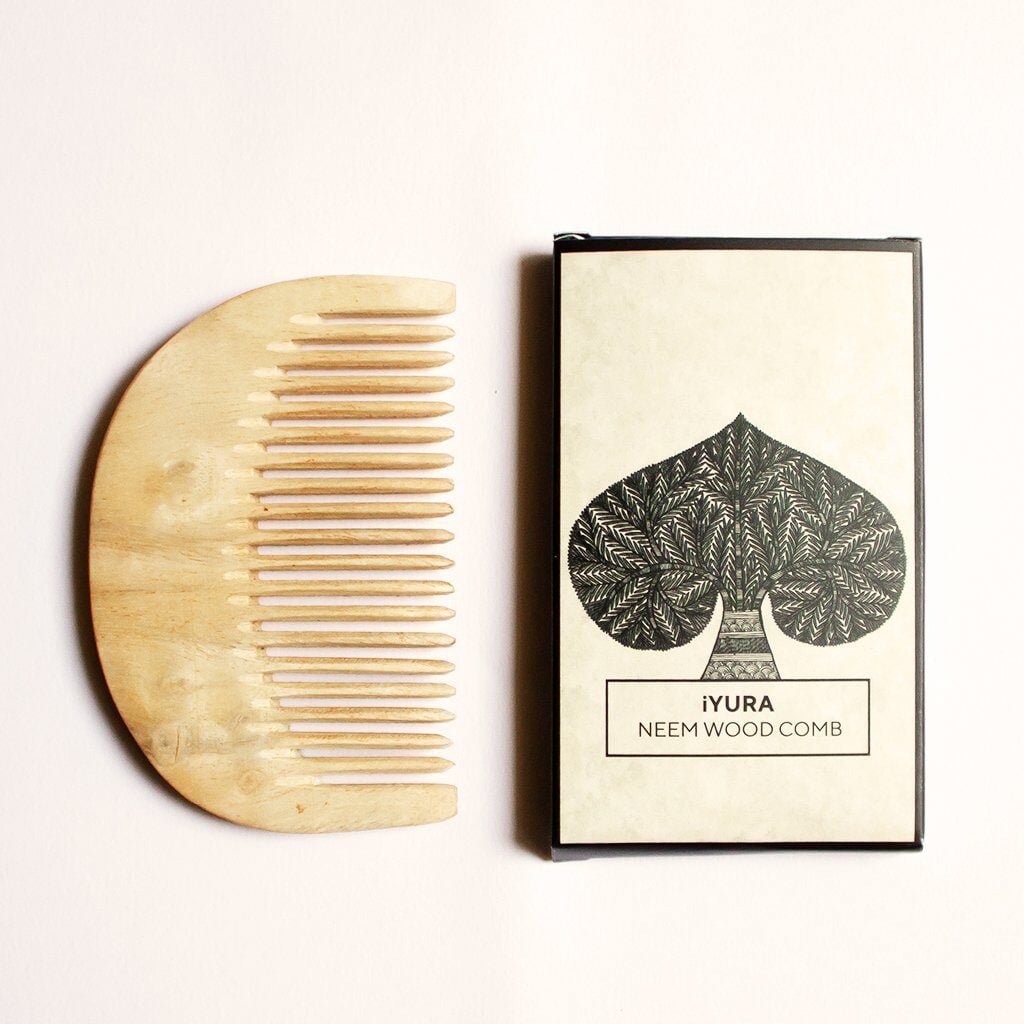 iYURA Neem Comb Accessory The Ayurveda Experience 